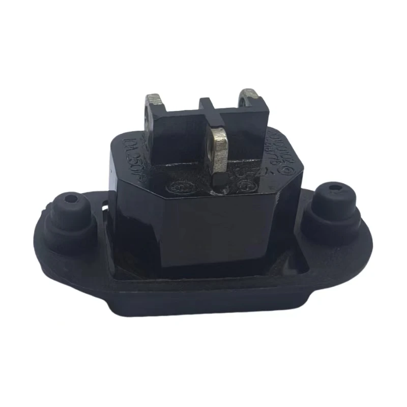 Розетка электрическая рисоварка в форме продукта черная медная ножка с тремя отверстиями