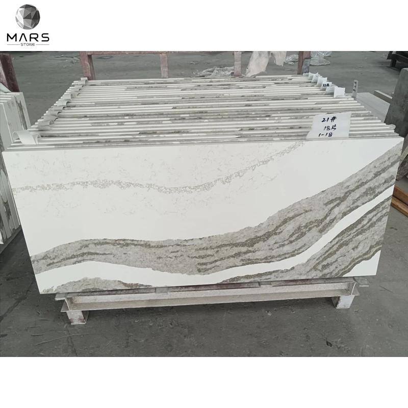 Best Quality Calacatta Wholesale Artificial Quartz  Stone Products Countertop