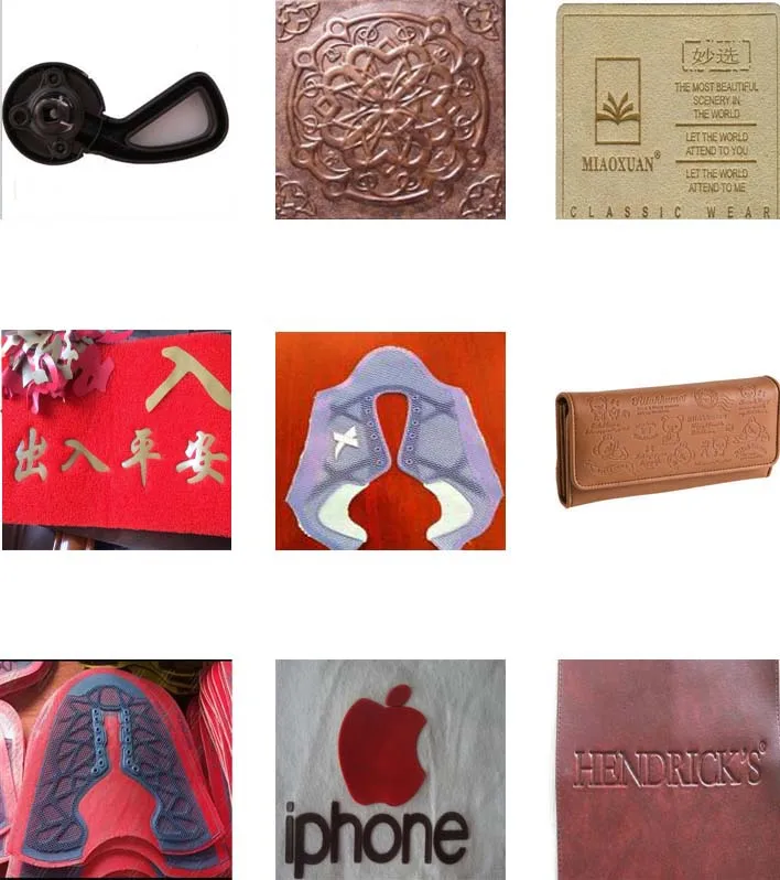 TPU Logo Shoes Embossed Double Head 5KW Oil Pressure HF Machine