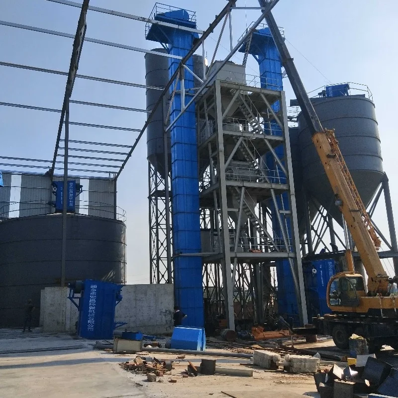 The best of the year Remote control Dry Mortar Plant automatic plaster mixer ceramic glue making machines