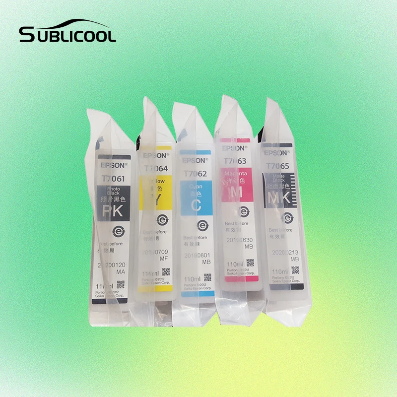 SUBLICOOL printer one-stop service original ink cartridge printer ink cartridge for ep son T series refillable ink cartridges