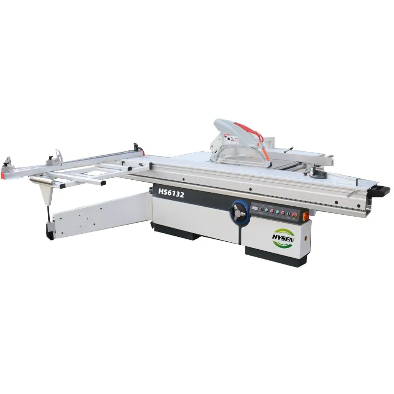 3200mm Wood Cutting Sliding Table Saw Machine HYSEN Factory Direct Sale Precision Sliding Table Saw