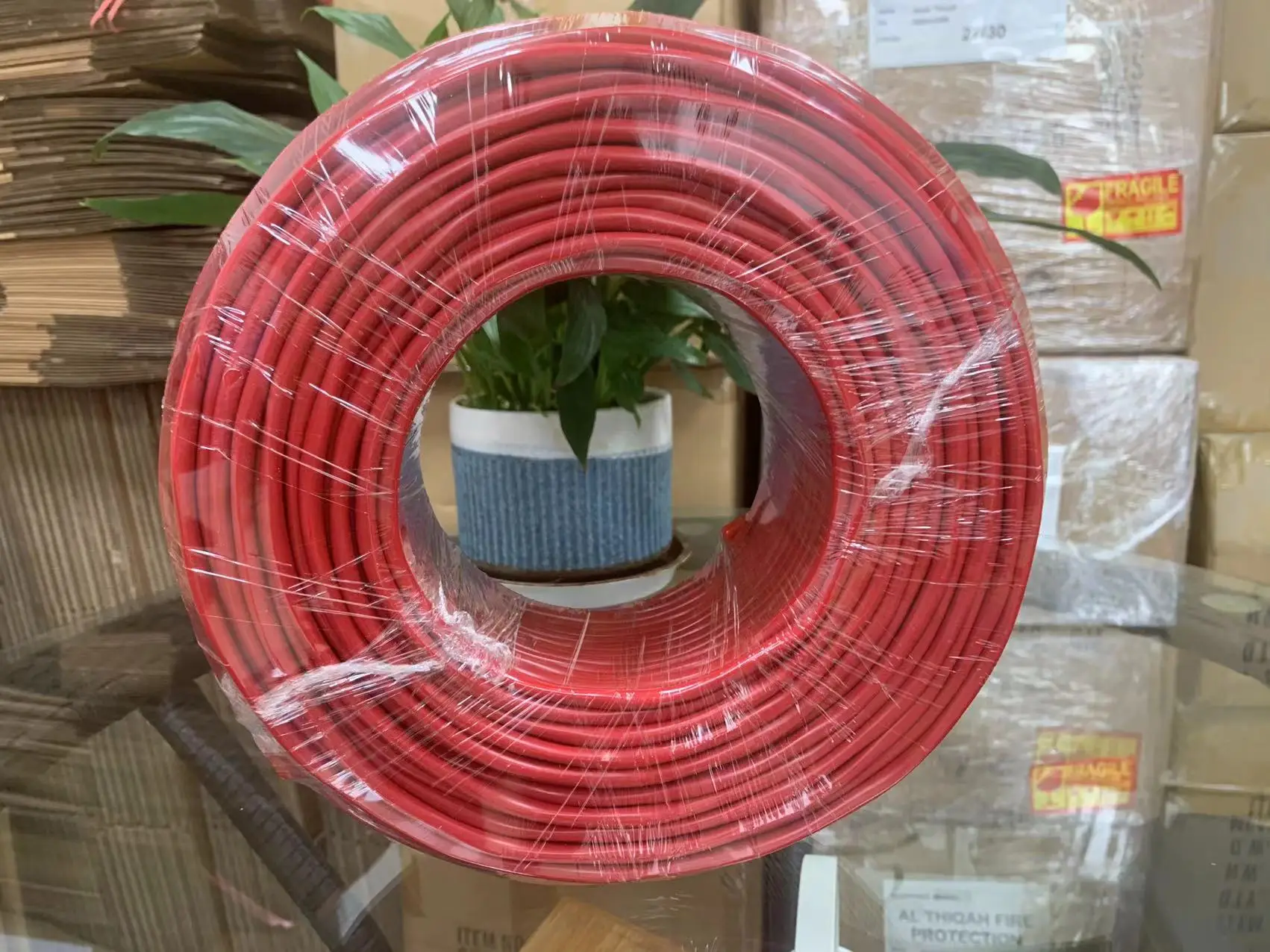 2 Core Copper Conductor Shielded 1.5mm 2.5mm 1.0mm Fire Alarm Wire Cable