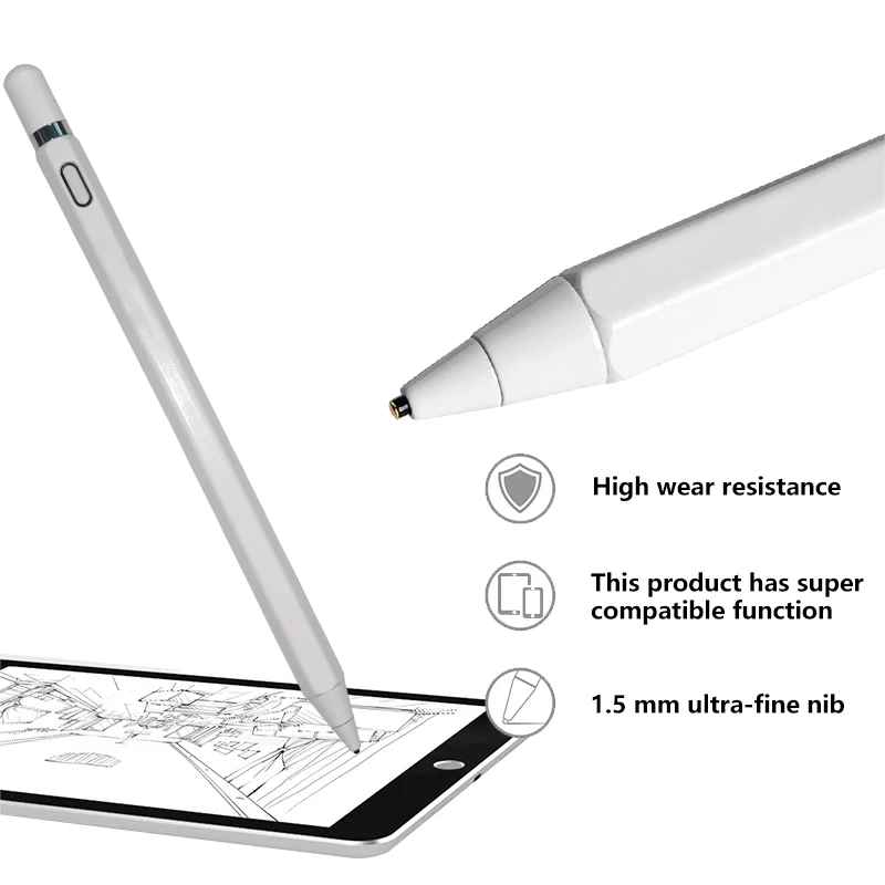 Оптовая продажа высокое качество планшет активный емкостный стилус для Microsoft Surfacestylus