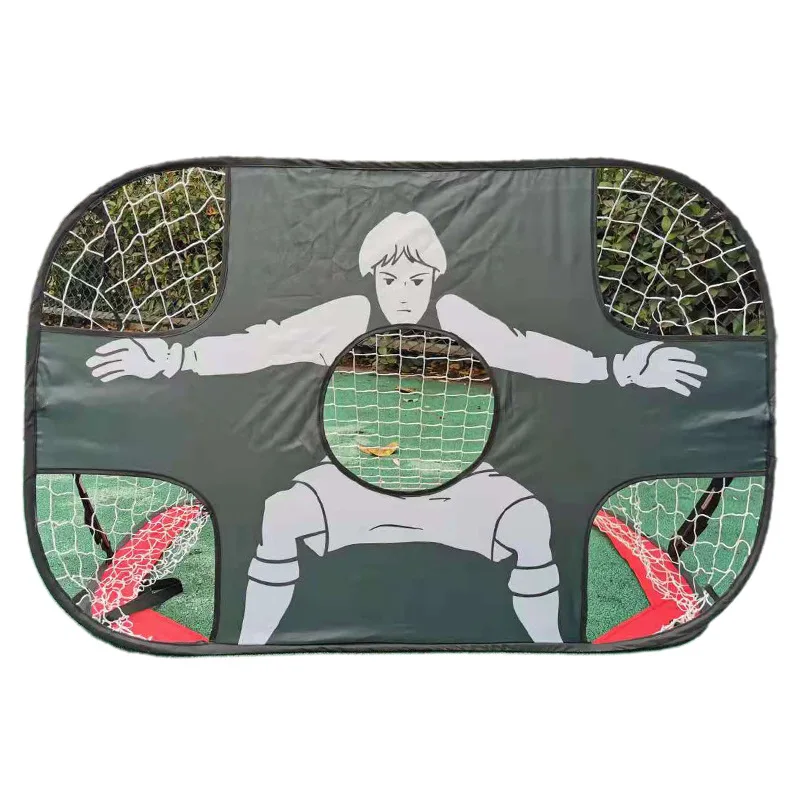 Factory Wholesale Portable Collapsable Small Football Practice Nets