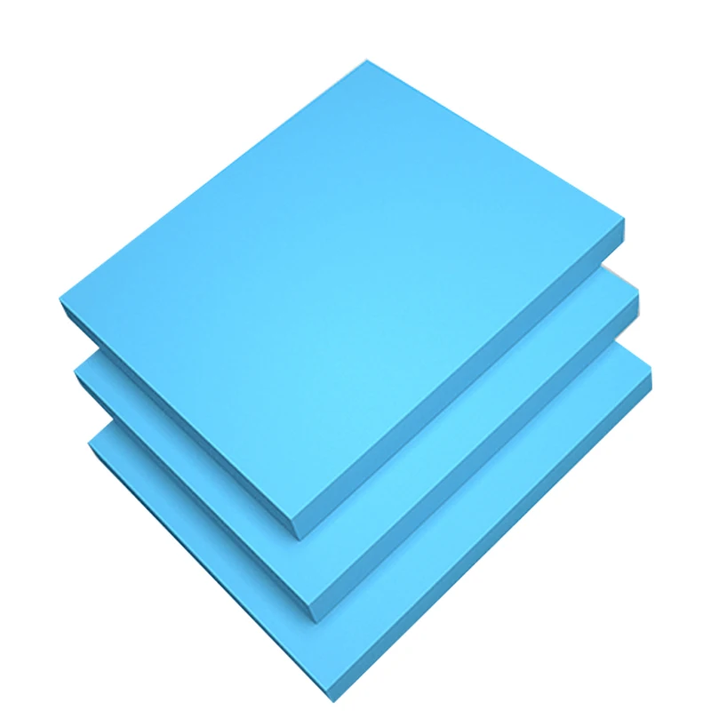 B1 level fire-resistant extruded panel for roof and exterior wall insulation