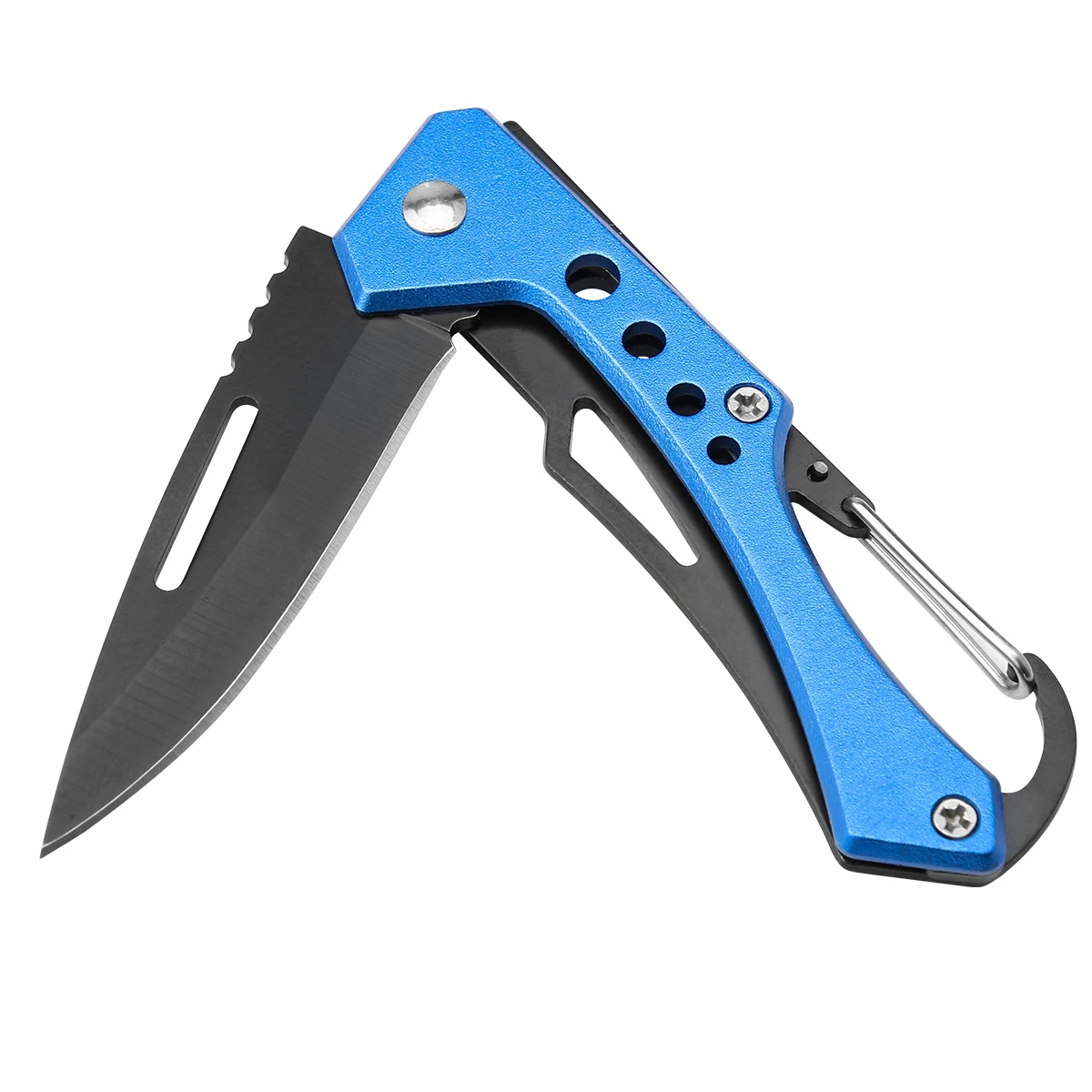 AK-3105-R Hot Sale Tactical Small Utility Folding Knife Aluminum Camping Pocket Knife