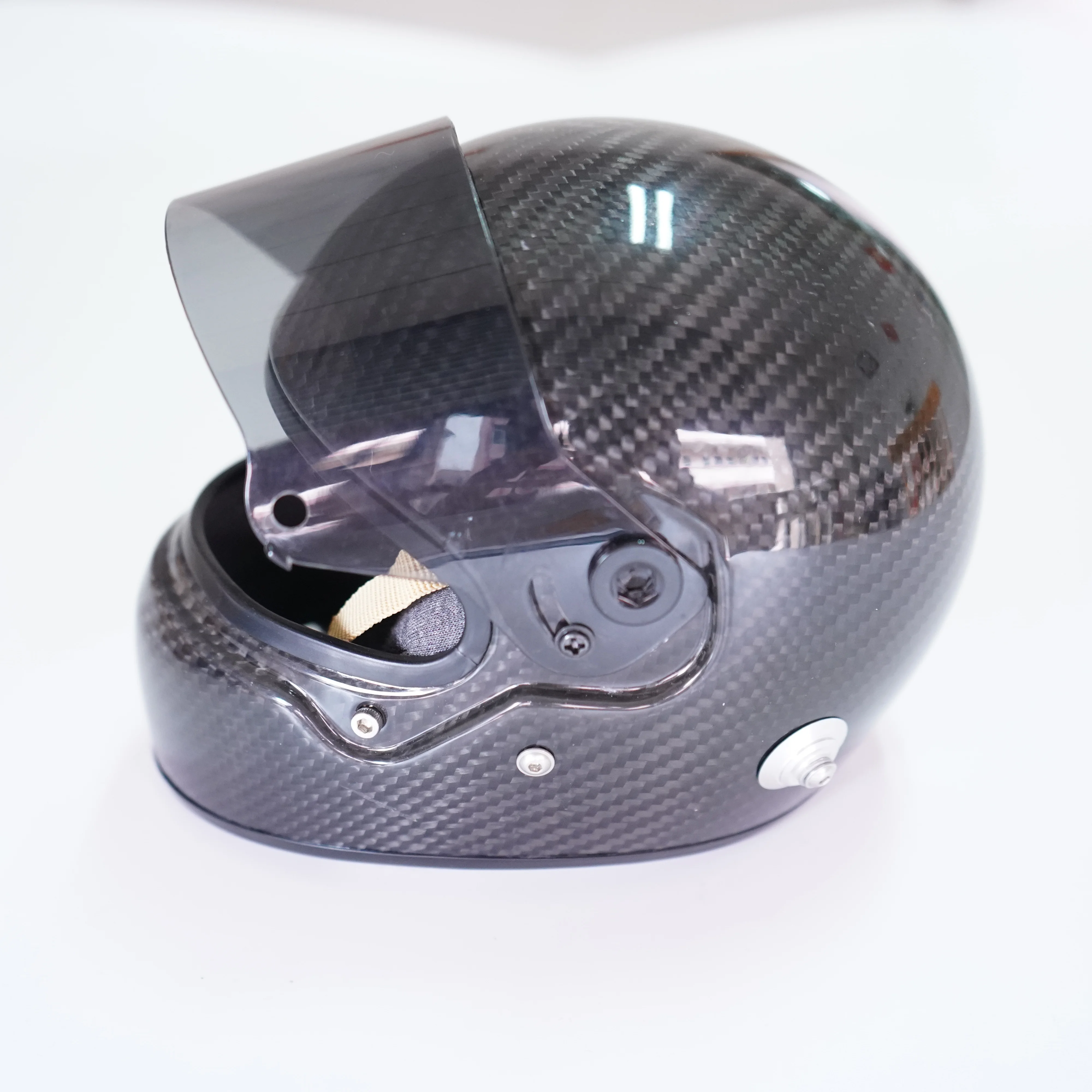 Lightweight Carbon Fiber Motorcycle Helmet Cycling Waterproof Racing High Performance Motorcycle Helmet