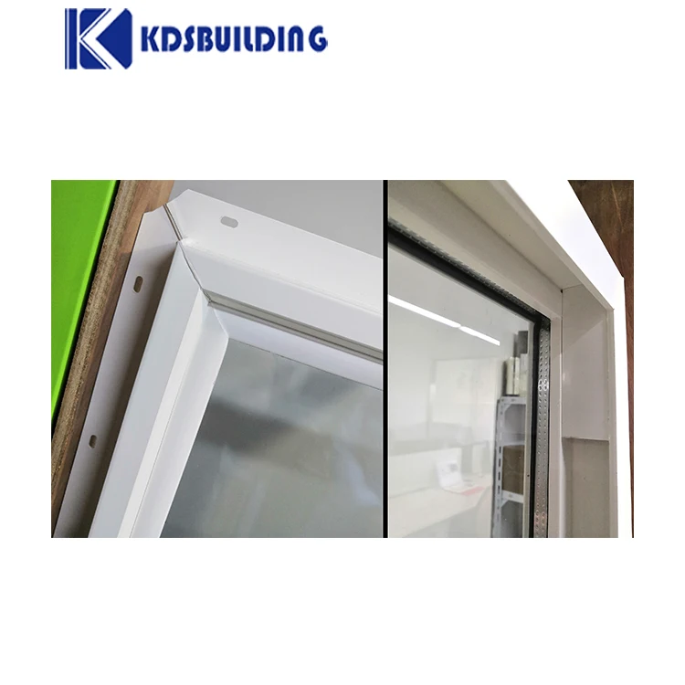 KDSBuilding Vertical Sliding Style Plastic Vinyl PVC UPVC Single-Hung Single Hung American Standard Windows For America House