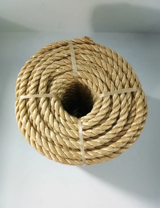 hot sale pp splitfilm rope for packaging and binding