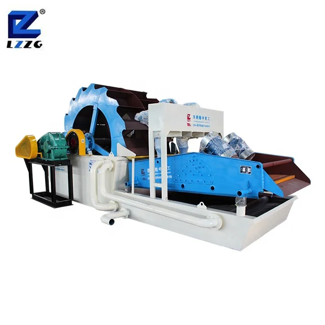 China No.1 brand LZZG high cleaning efficiency mining sand gravel washer sand cleaning machine