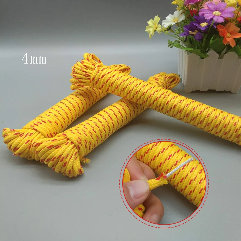 Wholesale Different Sizes 1.5mm 2mm 8mm 12mm 35mm Custom Multicolour Polypropylene String Cord Rope