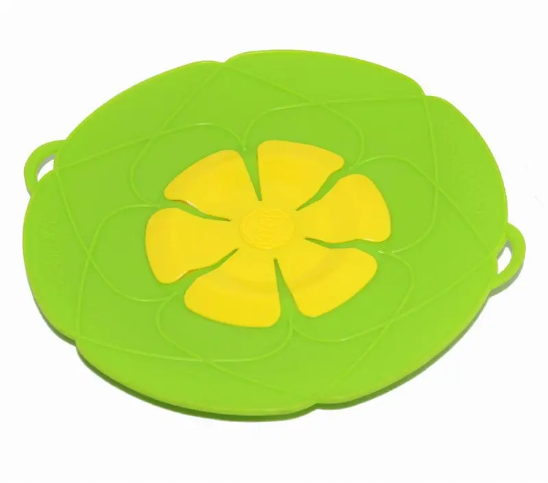Silicone lid Spill Stopper Cover For Pot Pan Kitchen Accessories Cooking Tools Flower Cookware Home Kitchen Accessories Gadgets