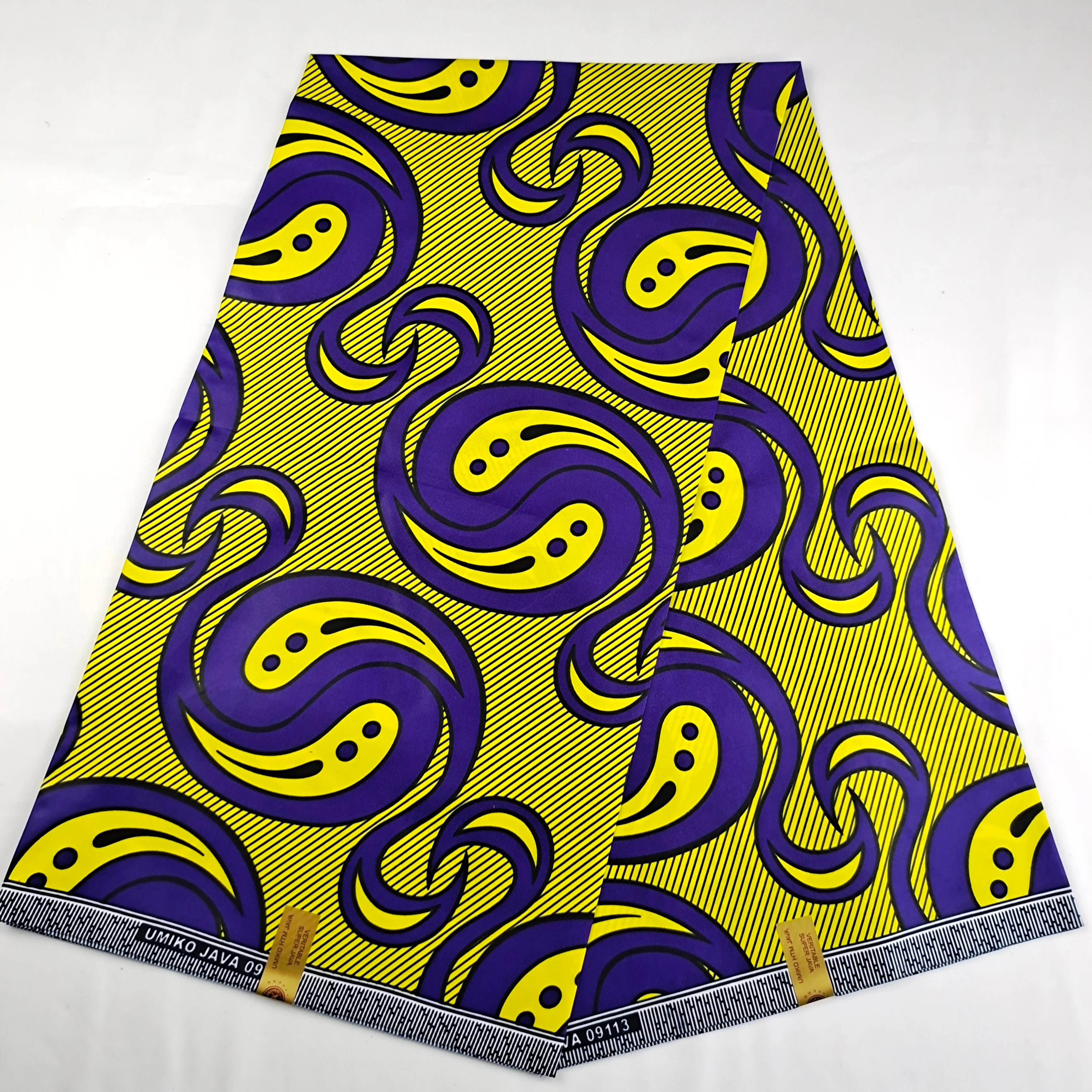 
Indian African print polyester fabric from china 