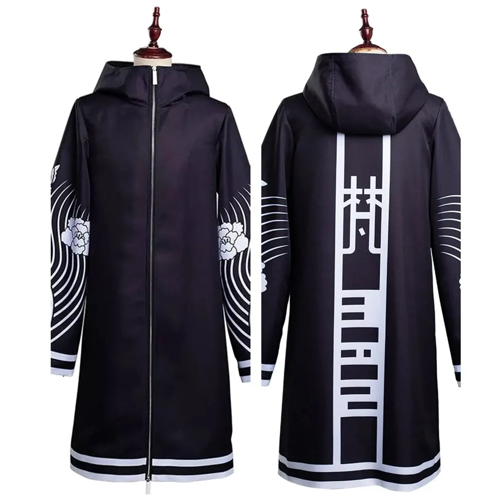 Senju Kawaragi WASKASA Brahman anime costumes Cosplay 3D Printed Long Trench Cloak Coat Cape Kimono Top Halloween Christmas