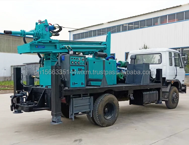 Hot sale 400M Automatic Borewell Water Well Drilling Machine Hydraulic Portable Diesel Water Well Drilling Rig