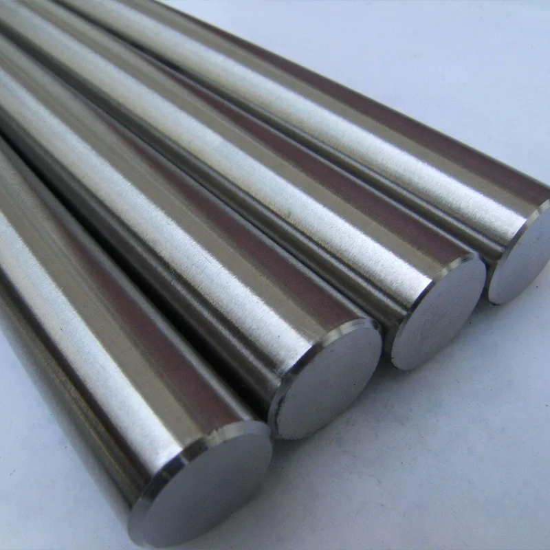 China Titanium Alloy Bar Manufacturers Export Titanium Shaft Gr 1 Gr 2 Round Bars Titanium Alloy Rod Pcb Plating