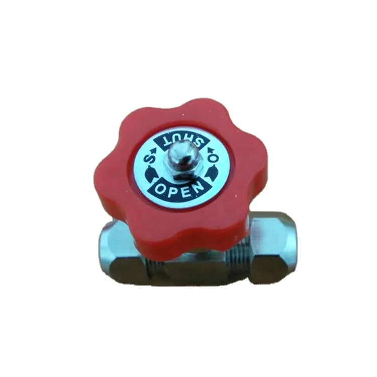 6 8 10 12 мм OD никелированная латунь двойной резки наконечник трубки игольчатый клапан