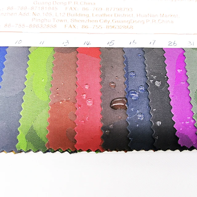 
Custom-made nylon camouflage jacquard waterproof composite fabric 