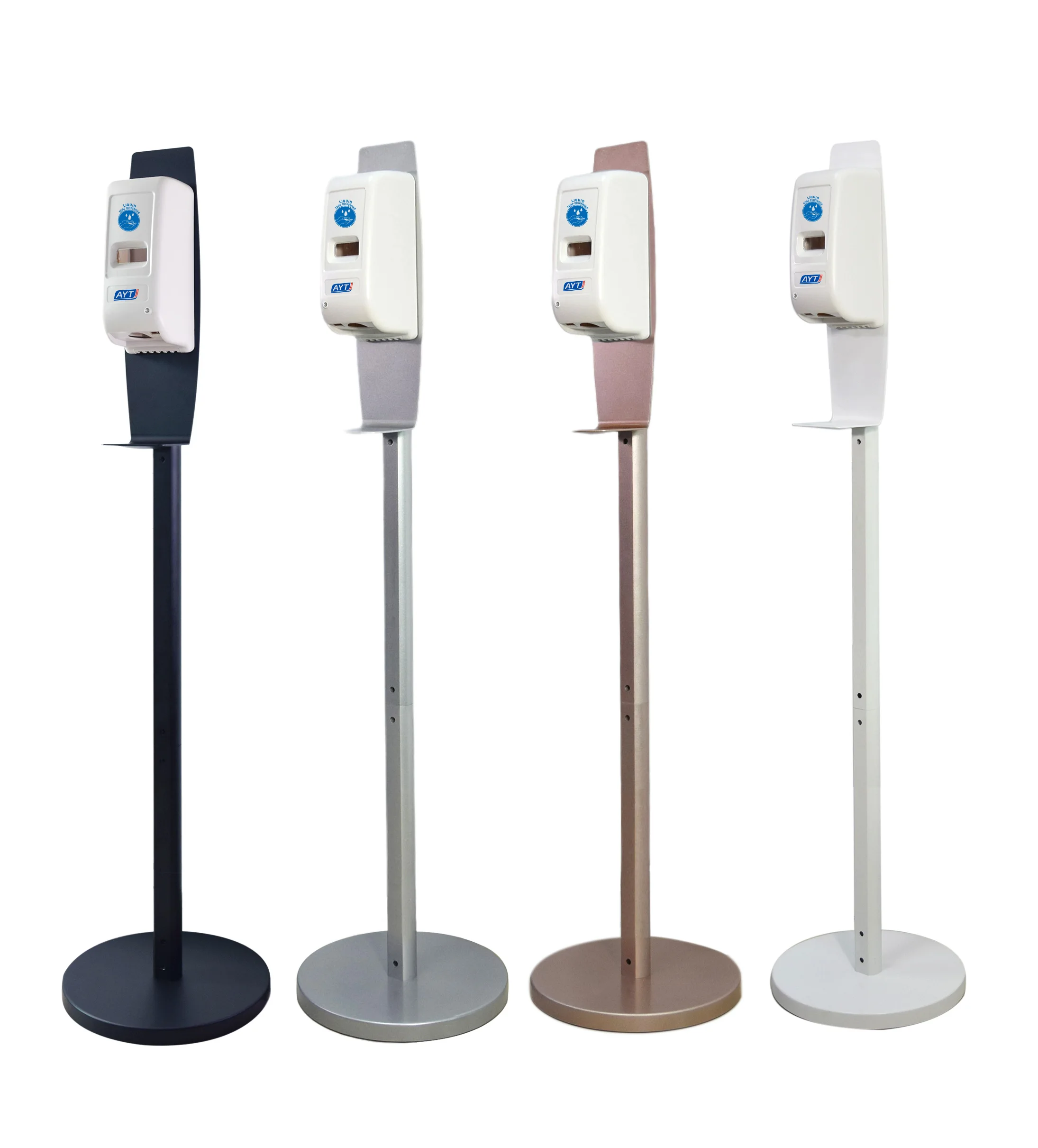Advertisement billboard 1000ml  floor stand automatic touchless hand sanitizer dispenser