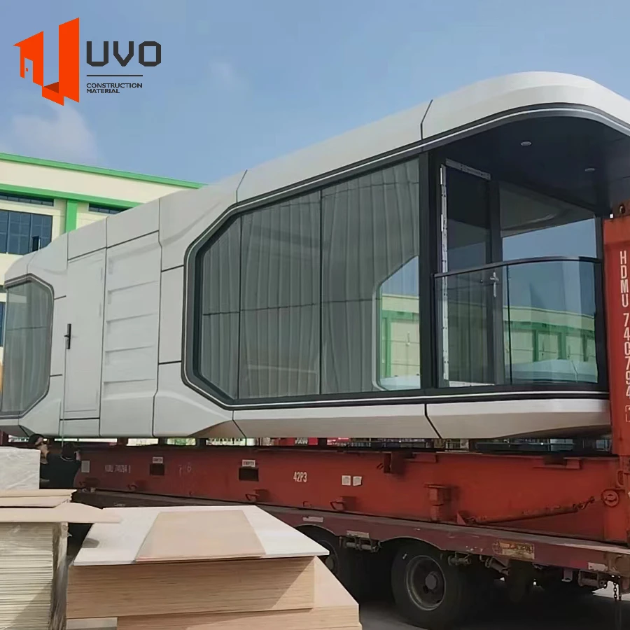 Wholesale China Mobile Portable Container House Modular Extended Foldable Container House Luxury Prefabricated Capsule House