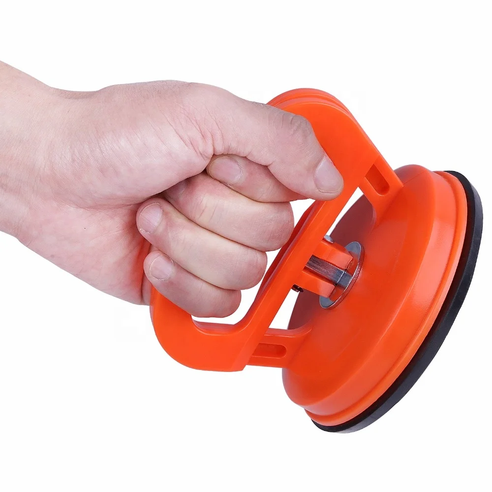 Car Dent Repair Lifter suction cup Puller Orange Single Hand power Puller