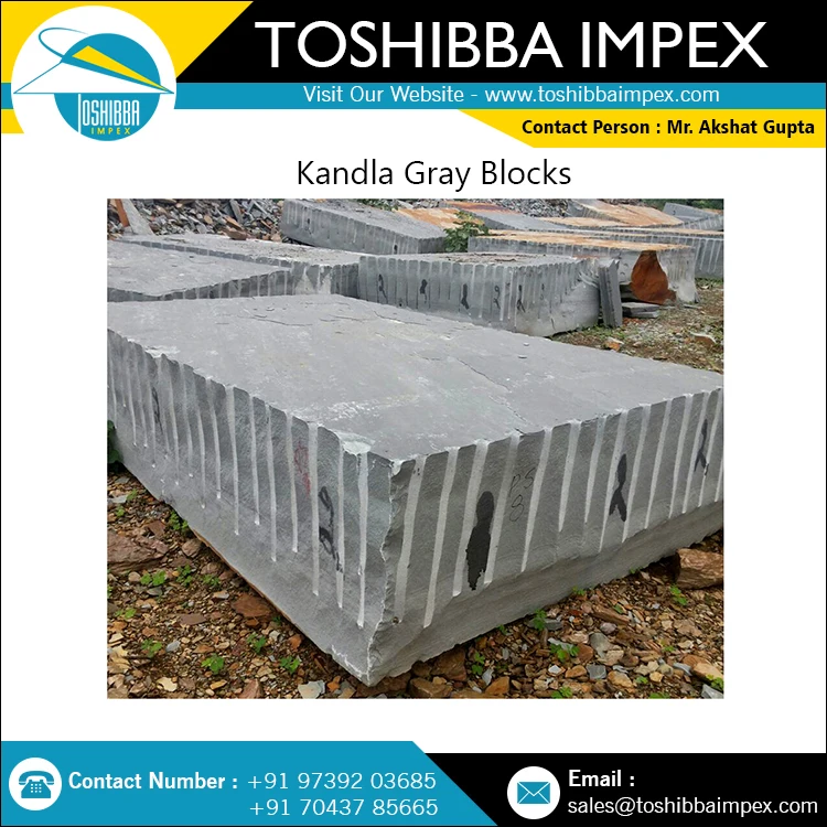Kandla Grey Sandstone Block