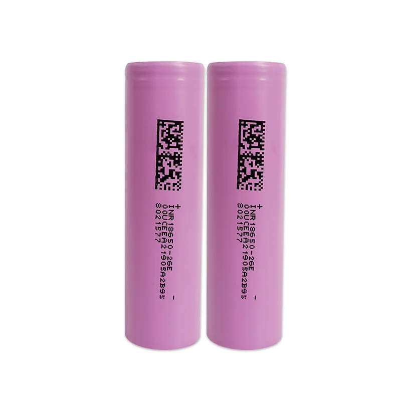 Hot Selling Battery Powered Portable Original DMEGC INR18650 26E 2600mAh 5C Long Cycle Life 3.6V 18650 Li-Ion Battery