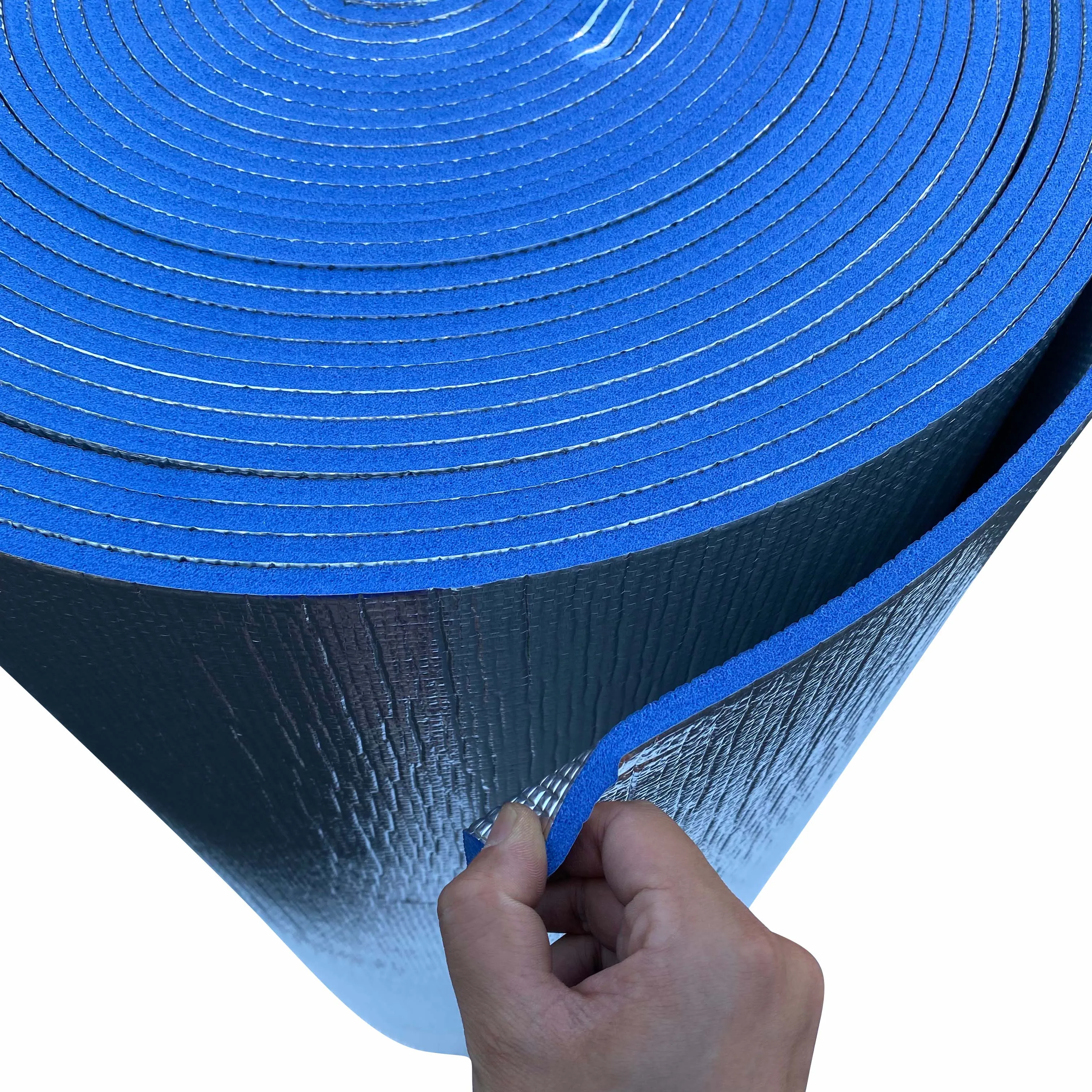 Heat resistant insulation aluminum foil anti glare xpe foam