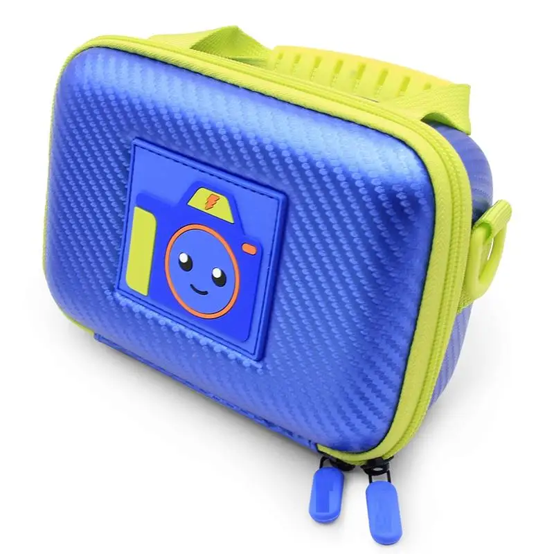  Чехол для игрушечной камеры совместимый с видеокамерой и аксессуарами Vtech Kidizoom Creator включает только синий