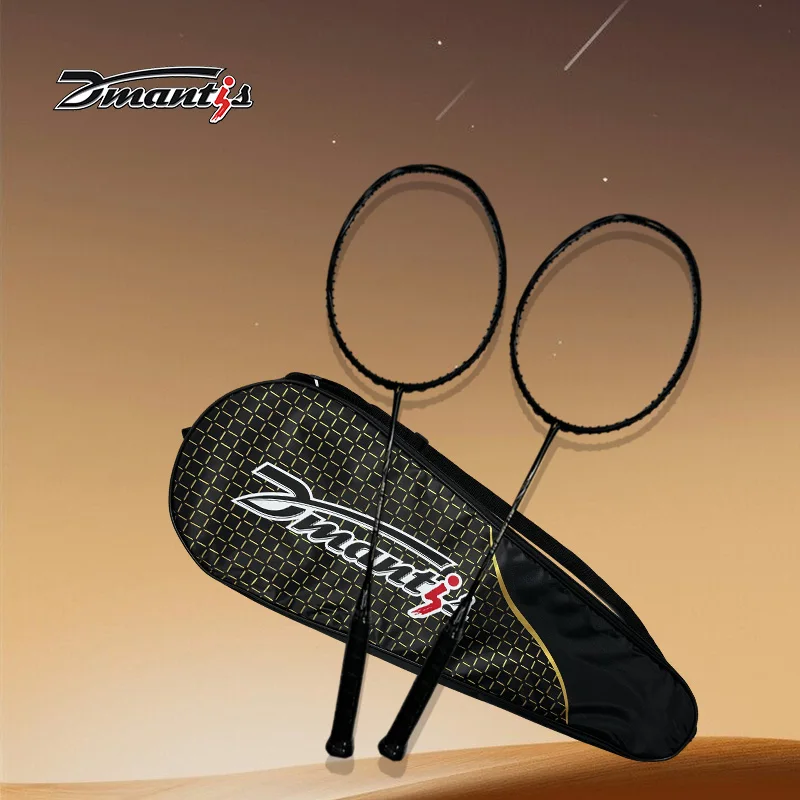 Factory Wholesale Professional Graphite Badminton Racket Good Quality Material Carbon Fiber Badminton Racket