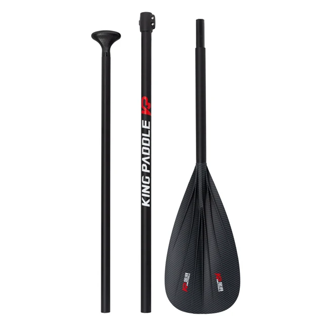 Carbon Fiber Texture Surface Nylon Blade Stand up Paddle board Paddle