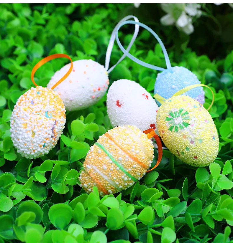 Factory supply mass empty easter eggs surprise toys decorative easter egg