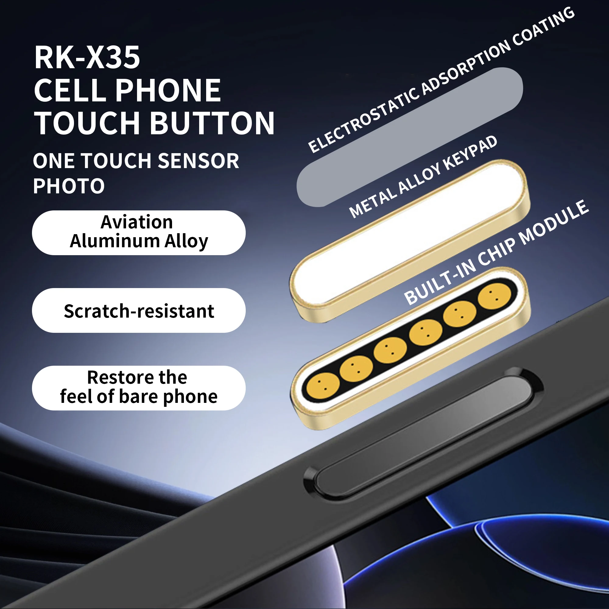 smart camera side button protector Size camera touch Capture button key film for iPhone 16 Pro Max 16 Plus