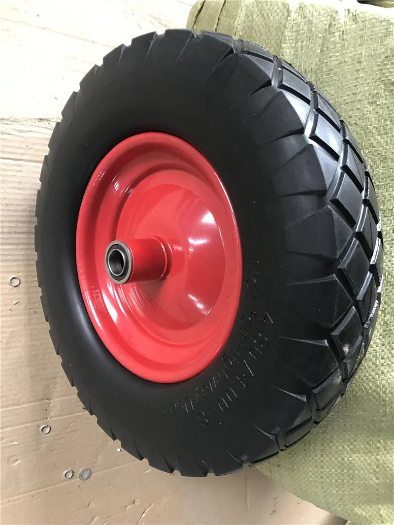 Cheap Wholesale Small Pneumatic Rubber Tire Wheel Barrow Wheel 16 inch 4.00-8