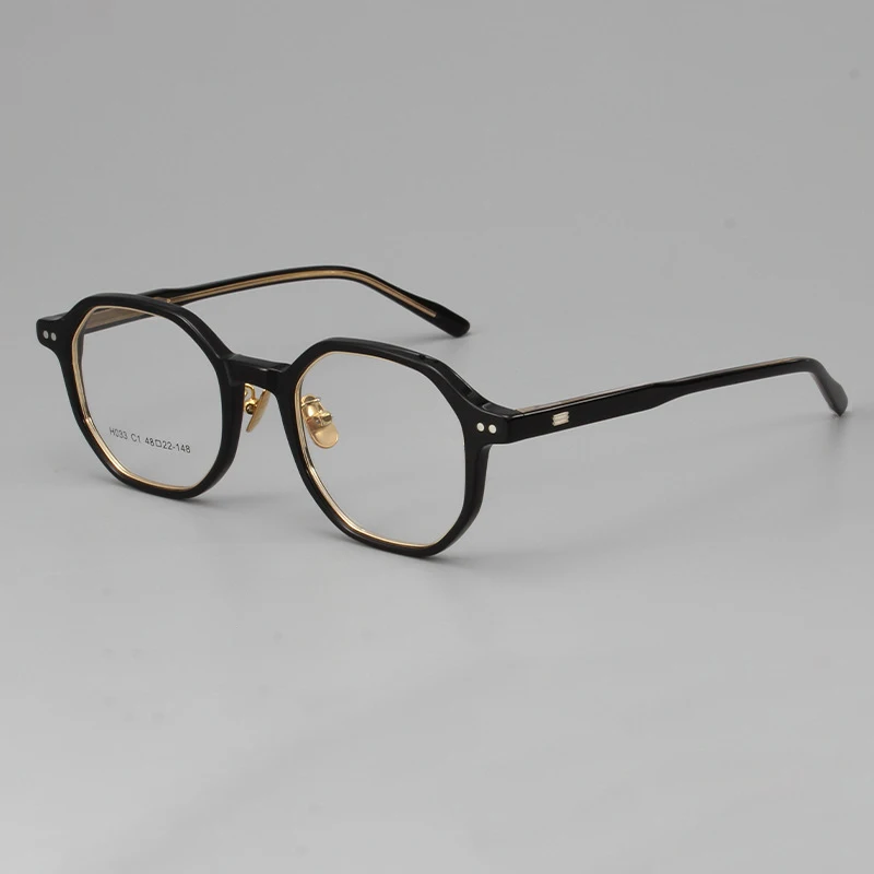 Eyeglasses Frames 2023 Fashion Round Optical Frames For Men Women Acetate Glasses Top Quality