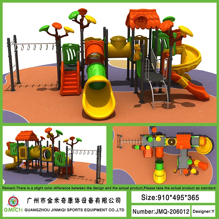 Play ground children play outdoor amus equip park slide