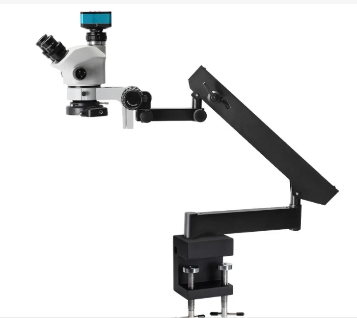 Dental chair mounted long arm 2.5-25 X microscope dental endodontic dental microscope