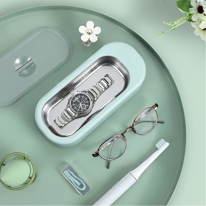 Ultrasonic-cleaner portable mini 390ml ultra sonic netoyeur bijoux ultrasonic aultrasonic glasses jewelry steam cleaner machine