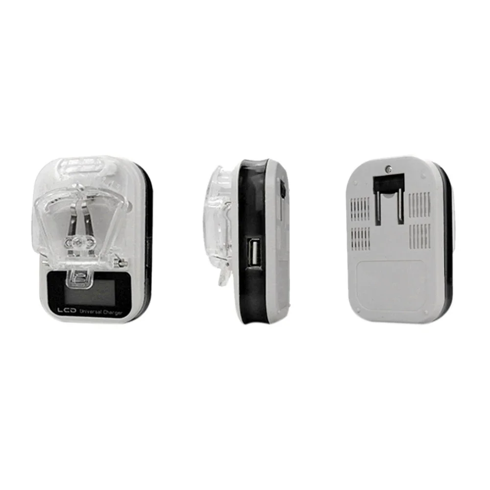 Universal LCD Mobile Cell Phone Battery Wall Travel Charger with USB-Port Promotion