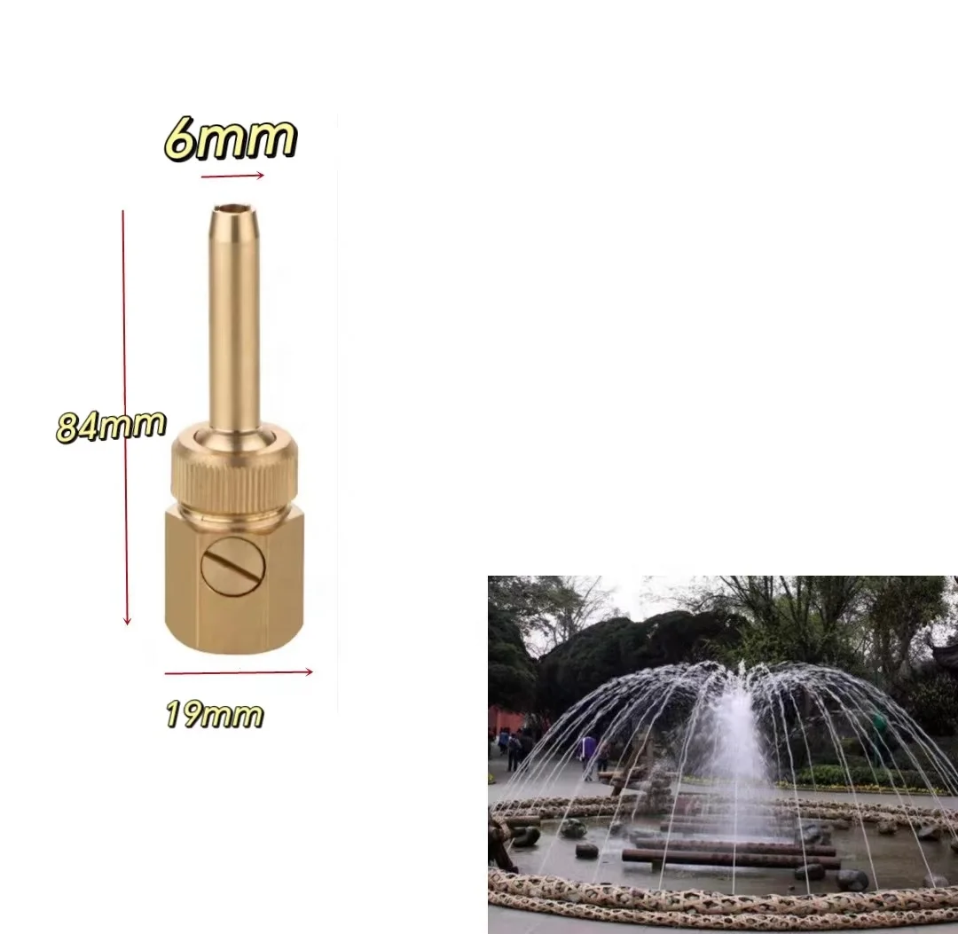 High Quality Modern Style Water Feature Products Stainless Steel and Stone Garden Fountain with Brass Nozzle for Outdoor Use