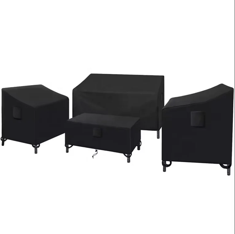 Customized Uv-proof Rainproof Table And Chair Sofa Furniture Cover Waterproof Garden Patio Outdoor Furniture Dust Cover