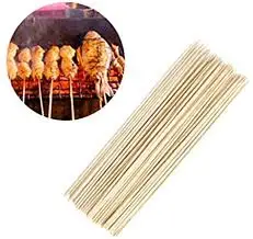 Стандартные экспортные бамбуковые шпажки размер на заказ круглые одноразовые палочки для барбекю