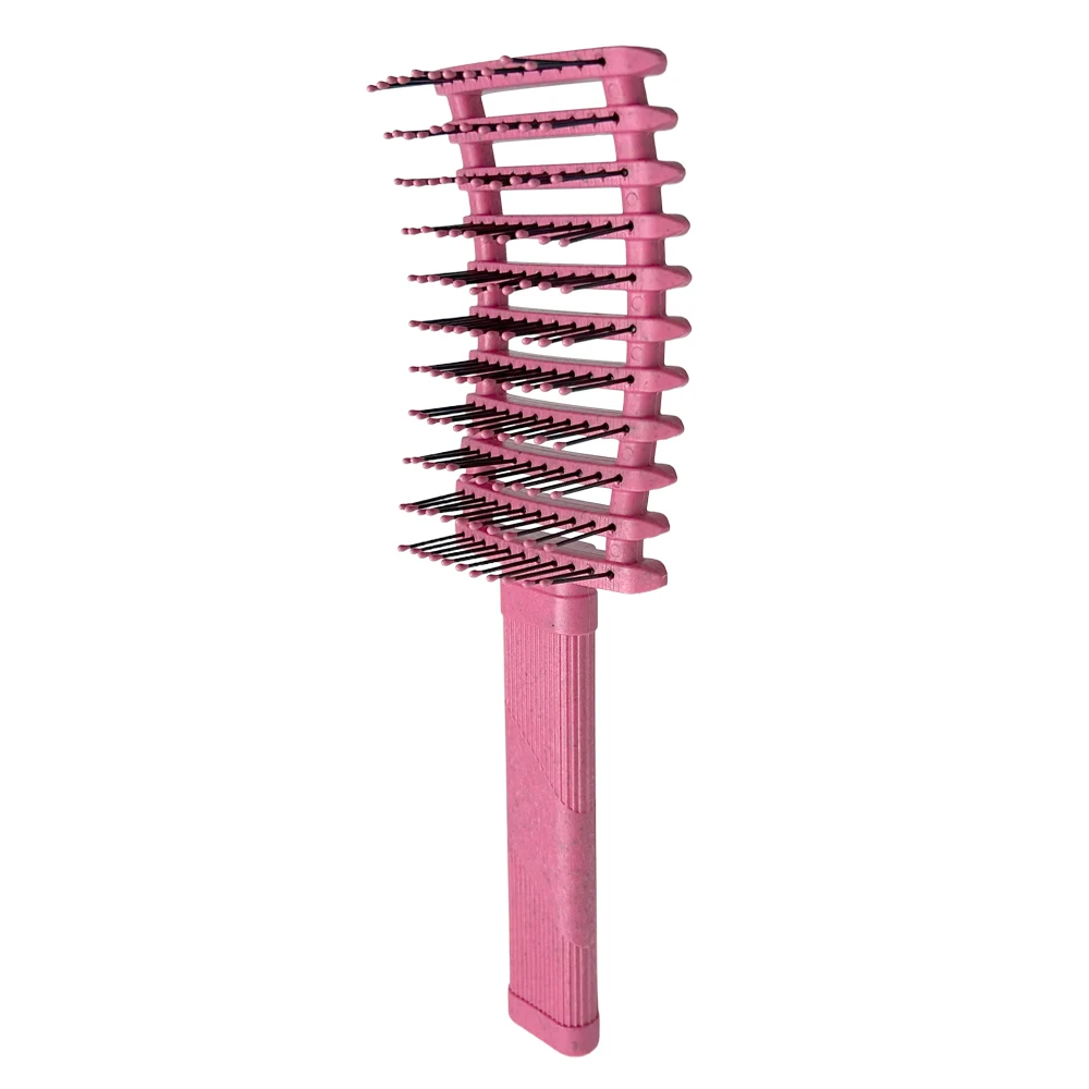 Beauty Styling Magical Brush Make Hair Shiny & Healthier Curved and Vented Detangler hair Brush