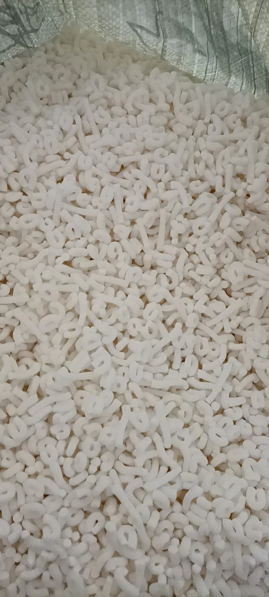 stuffing material 100% natural latex shredded waste latex rubber