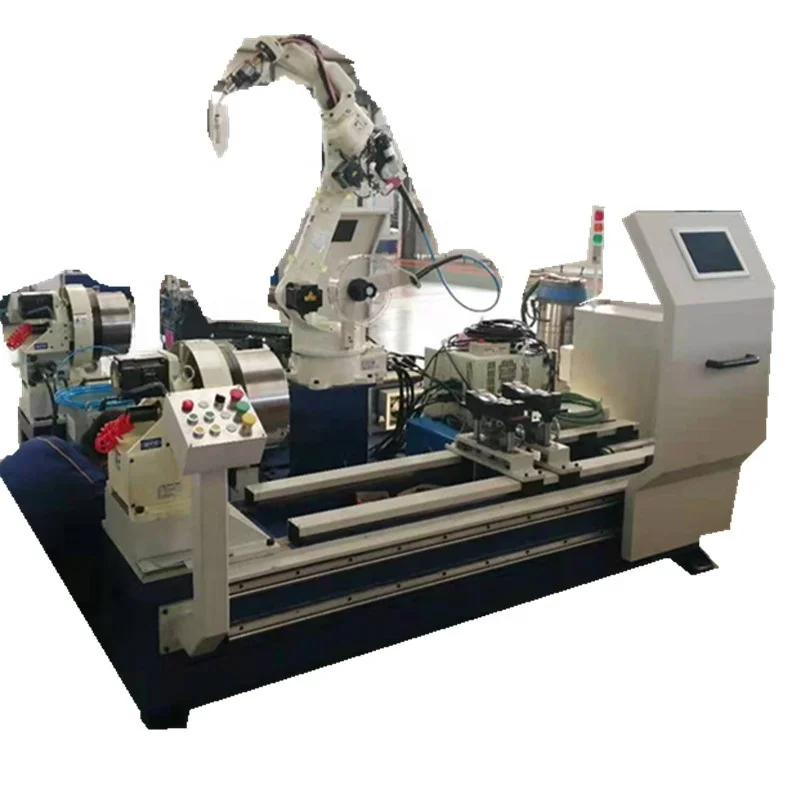 6 axis CNC Robot welding machine Positioning workbench Automatic Multi-joint industrial Welding Robot