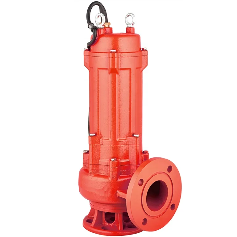 10hp power 4 inch factory price sewage suction submersible centrifugal vertical iron wastewater drainage pumps