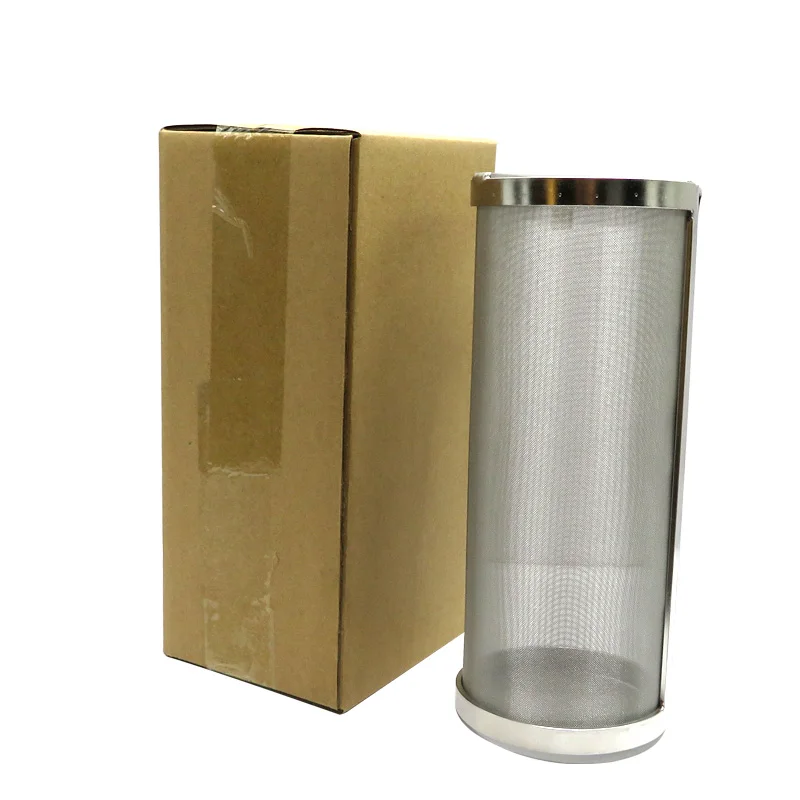 Hop Spider 300 Micron Mesh Stainless Steel Hop Filter Strainer For Home Beer Brewing Kettle 4*10inch Or 6*14inch