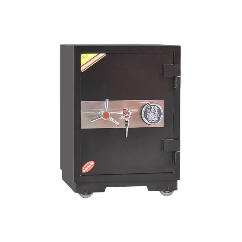 Secure Mechanical Lock Safety Box Electronic Safe Deposit Box Fireproof Bank Deposit Document Fireproof Box