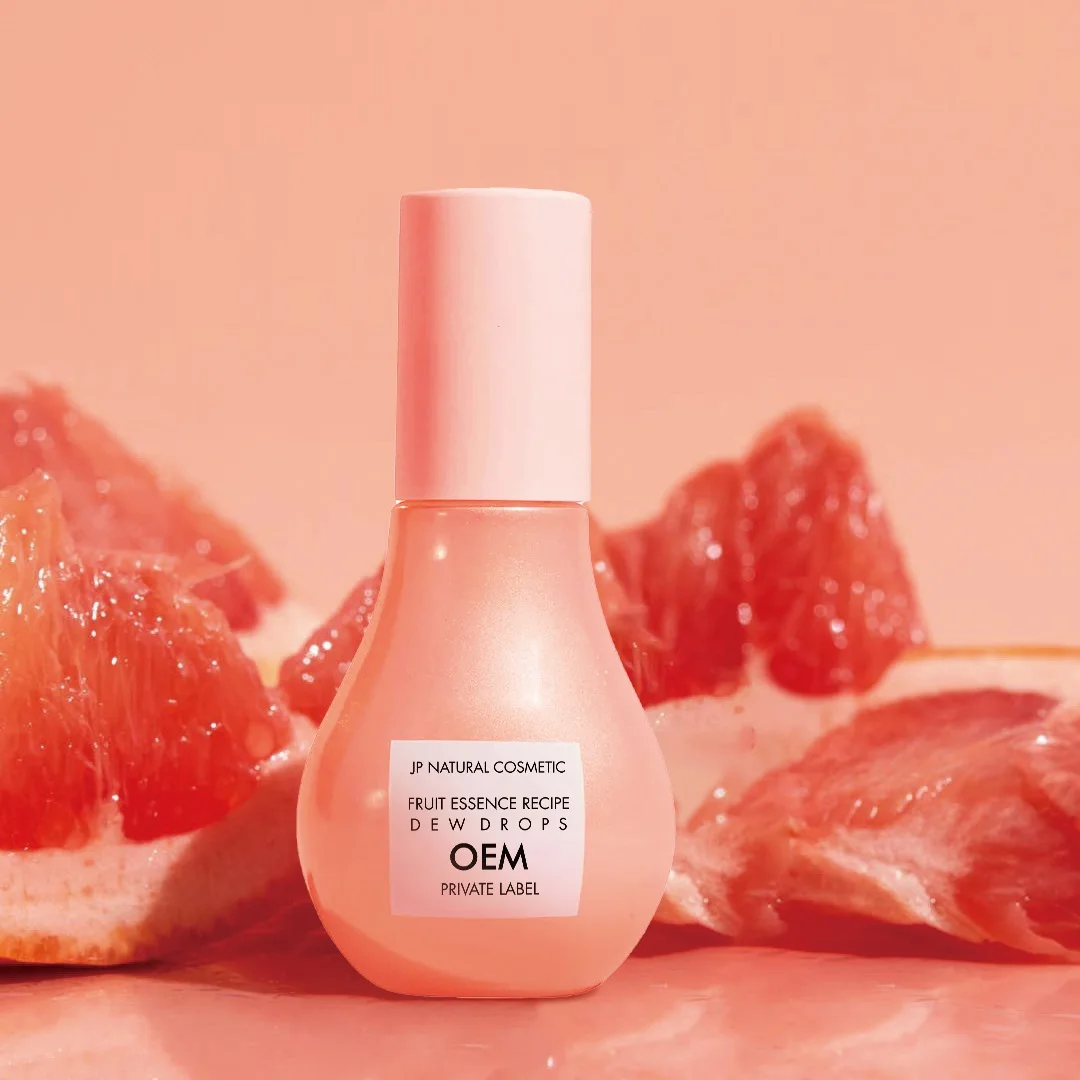 Private Label Fruit Essence Formula 40mL OEM Private Model Deep Customization Glow Recipe Face Serum